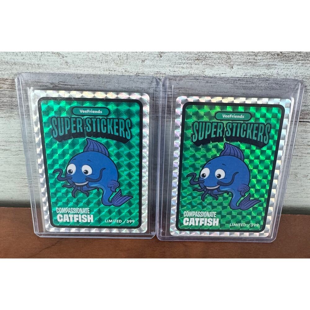 Veefriends Road to Veecon Compassionate Catfish Green Ice /399 - 2 Available
